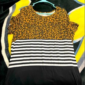 Cheetah print Tee